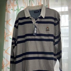 Chaps long sleeve polo